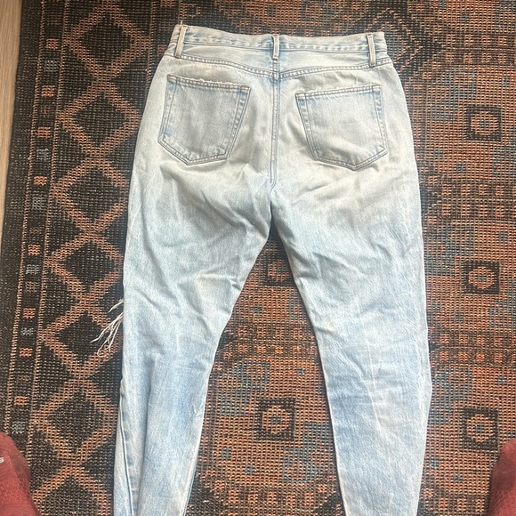 Frame Le Original Light Ripped Ankle Jean - 28 - Picture 5 of 5